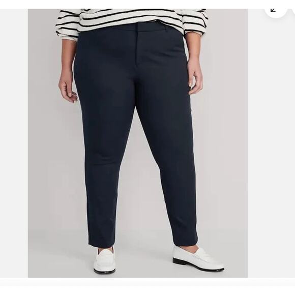 Old Navy Womens Dress Pants Pixie Style Size 16 NWT Stretch Career Trousers - Picture 1 of 9